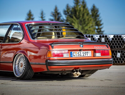 Fox Sportuitlaat BMW 6 Serie E24 - 633 CSI Achter- en Voordemper - 2x63 Type 14