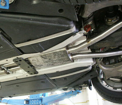 Fox Sportuitlaat BMW E63/64 645i 650i middendemper