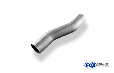 Fox Sportuitlaat Audi 80 Type B4 Sedan &amp; Avant verbindingspijp VSD/katalysator voor modellen met katalysator, eenvoudig
