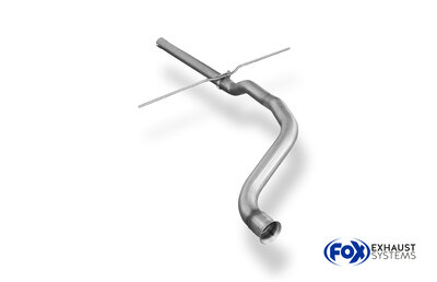 Fox Sportuitlaat Audi 80 Type B4 Sedan &amp; Avant Voordemper Vervangingspijp