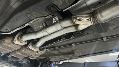 Fox Sportuitlaat Audi S2 B4 Y-verbindingspijp