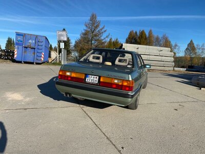 Fox Sportuitlaat Audi 80/90 Type 81 achterdemper - 2x76 Type 10