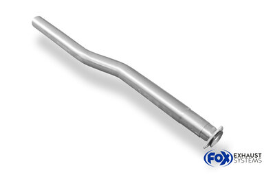 Fox Sportuitlaat Audi 80/90 Type 81 voordemper vervangingspijp (voor modellen zonder katalysator)