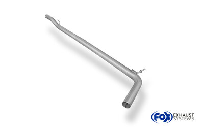 Fox Sportuitlaat Audi A1 8X vervangingspijp voor de voordemper