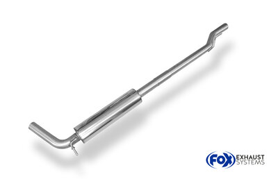 Fox Sportuitlaat Audi A1 8X voordemper