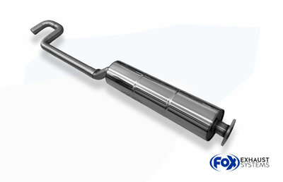 Fox Sportuitlaat Audi A3 8V e-tron en VW Golf VII/VIII - GTE voordemper