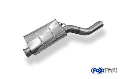 Fox Sportuitlaat Audi S4/ RS4 B5 voordemper 90 mm