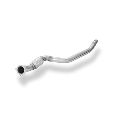 Fox Sportuitlaat Audi A4 B8 - 2.0 Vervangingspijp voor de voordemper met flexibele pijp