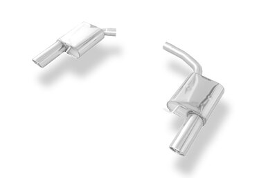Fox Sportuitlaat Audi A5 B8 Sportback achterdemper rechts/links voor enkele pijp - 1x100 type 17 rechts/links