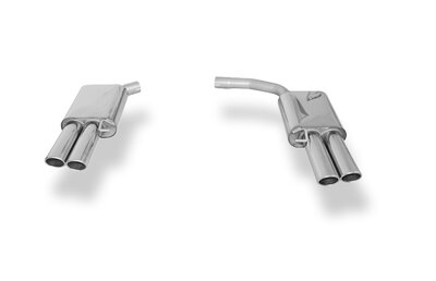 Fox Sportuitlaat Audi A5 B8 Sportback achterdemper rechts/links - 2x90 type 17 rechts/links
