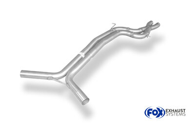 Fox Sportuitlaat Audi S4 S5 3.0 4.2l quattro Type B8 Voordemper vervangingspijp
