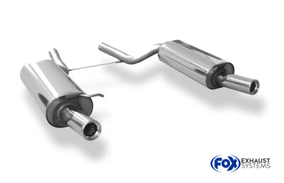 Fox Sportuitlaat Audi A6/S6 Type 4B quattro achterdemper rechts/links - 1x80 Type 13 rechts/links
