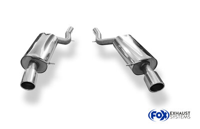 Fox Sportuitlaat Audi RS6 4B achterdemper 70 mm rechts/links - 1x100 type 16 rechts/links