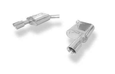 Fox Sportuitlaat Audi A7 4G - 3.0l TFSI Achterdemper rechts/links - 1x100 Type 25 rechts/links