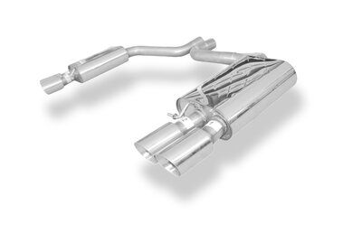 Fox Sportuitlaat Audi S8 Type 4H achterdemper rechts/links dubbele uitlaat - 2x100 Type 25 rechts/links