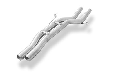 Fox Sportuitlaat Vervangingspijp voor de middendemper van de Audi A8/S8 Type D2
