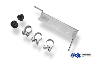 Fox Sportuitlaat Hyundai Accent Type LC Achterdemper rechts/links - 1x90 Type 13 rechts/links