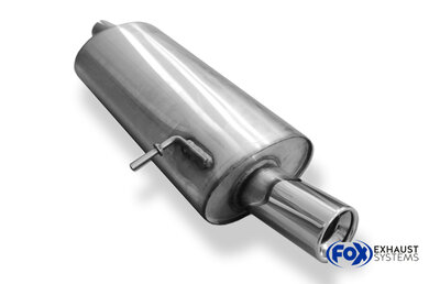 Fox Sportuitlaat Achterdemper Seat Alhambra Type 7MS - 1x80 Type 13