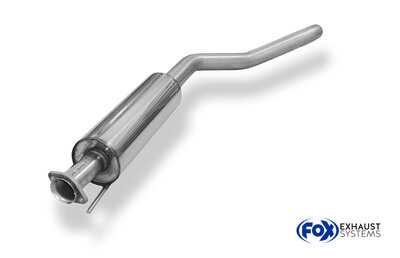 Fox Sportuitlaat Opel Astra F Caravan voordemper