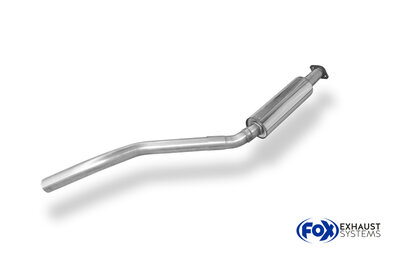 Fox Sportuitlaat Opel Astra F-CC voordemper &Oslash;63,5 mm