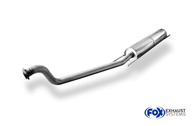 Fox Sportuitlaat Opel Astra G voordemper &Oslash;50mm