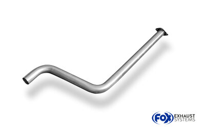 Fox Sportuitlaat Vervangingspijp voor de voordemper van de Opel Astra J Sedan/Sports Tourer/GTC/Saloon