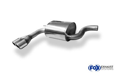 Fox Sportuitlaat Seat Ateca 5FP - 4x4 Achterdemper - 2x80 Type 16