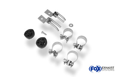 Fox Sportuitlaat Toyota Auris Benzine Achterdemper Rechts/Links - 1x90 Type 13 Rechts/Links