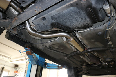 Fox Sportuitlaat Voordemper voor VW Kever Type 1C/ 9C/ 1Y - Pijpdiameter: 63,5 mm