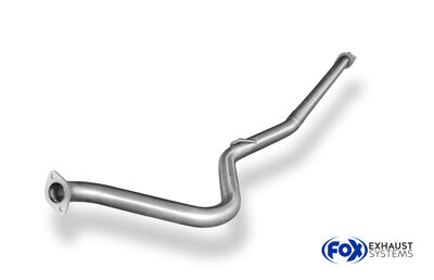 Fox Sportuitlaat Vervangingspijp voor de voordemper van de Subaru BRZ/Toyota GT86