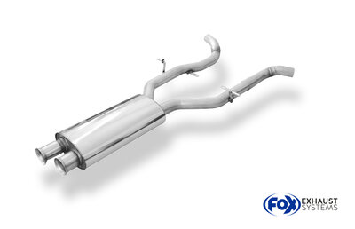 Fox Sportuitlaat Mercedes C-Klasse 6-cilinder 3,5 l - W204/S204 voordemper