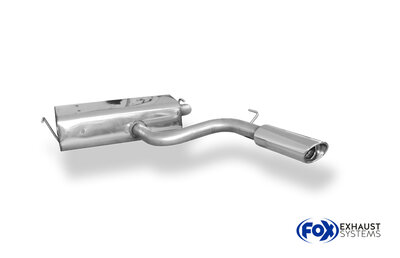Fox Sportuitlaat Toyota Celica T23 dwarsgeplaatste achterdemper - 115x85 Type 33