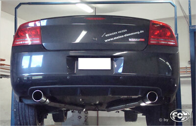 Fox Sportuitlaat Dodge Charger achterdemper rechts/links - 1x100 type 17 rechts/links