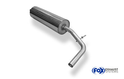 Fox Sportuitlaat Seat Mii/ Skoda Citigo/ VW UP Endschalld&auml;mpfer