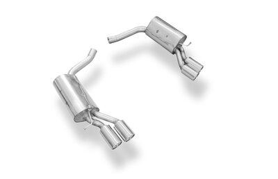 Fox Sportuitlaat Mercedes CLS W218 achterdemper rechts/links 63,5 mm - 2x90 type 13 rechts/links