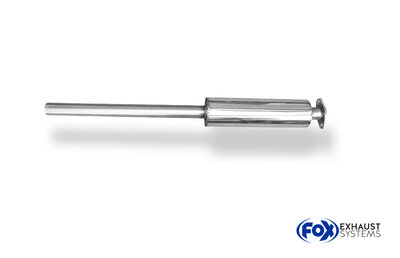 Fox Sportuitlaat Ford C-Max II zonder geluiddemper