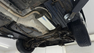 Fox Sportuitlaat Achterdemper Ford C-Max II, linker uitgang - met 1x55mm uitlaatpijp, type 16