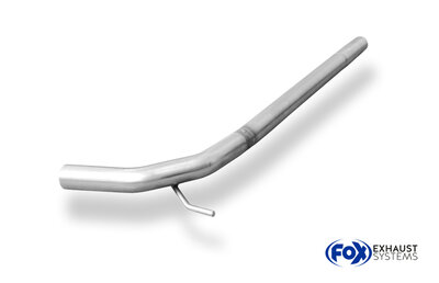 Fox Sportuitlaat Vervangingspijp voor de voordemper van de Seat Cordoba 6K, 6K/C/ VW Polo 6N Classic/ Variant