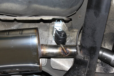 Fox Sportuitlaat VW Corrado 16V/VR6 Achterdemper - 1x100 Type 25