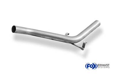 Fox Sportuitlaat Vervangingspijp voor de middendemper van een VW Corrado G60