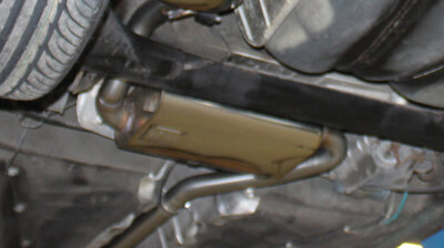 Fox Sportuitlaat VW Corrado G60 middendemper