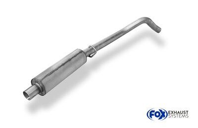 Fox Sportuitlaat Opel Corsa A-CC voordemper
