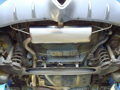 Fox Sportuitlaat Opel Corsa D OPC - 141 kW Achterdemper