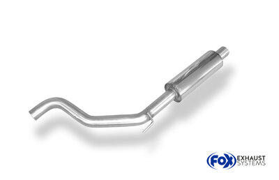 Fox Sportuitlaat Opel Corsa D NRE voordemper