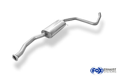 Fox Sportuitlaat Ford Escort GAL/ AAL/ ABL/ ALL voor geluiddemper