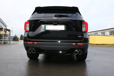 Fox Sportuitlaat Ford Explorer Type WUJ Achterdemper Rechts/Links - 2x90 Type 16 Rechts/Links
