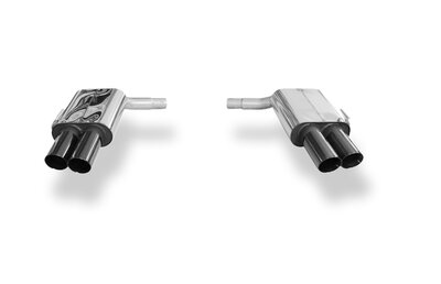 Fox Sportuitlaat Ford Explorer Type WUJ Achterdemper Rechts/Links - 2x90 Type 25 Rechts/Links Zwart Keramisch Gecoat