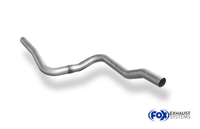 Fox Sportuitlaat Vervangingspijp voor de voordemper van de Ford Fiesta VI ST150