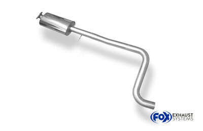 Fox Sportuitlaat Ford Fiesta MK7 ST voordemper