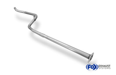 Fox Sportuitlaat Vervangingspijp voor de voordemper van de Ford Focus MK3 Turnier Ecoboost